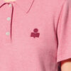 Althea polo i bomulls- og ullblanding med logo Althea polo i bomulls- og ullblanding med logo
