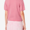 Althea polo i bomulls- og ullblanding med logo Althea polo i bomulls- og ullblanding med logo