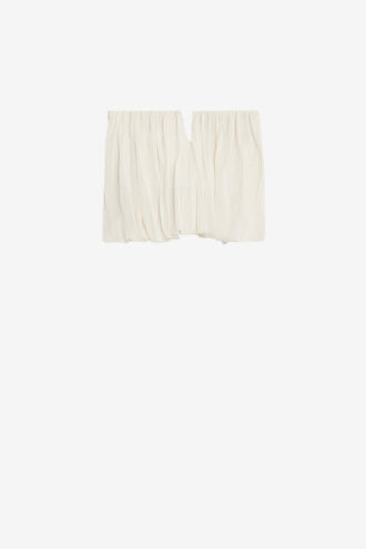 Amalia drapert jersey bustier-top Amalia drapert jersey bustier-top
