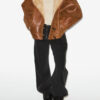 Amiel kort shearling-kåpe Amiel kort shearling-kåpe