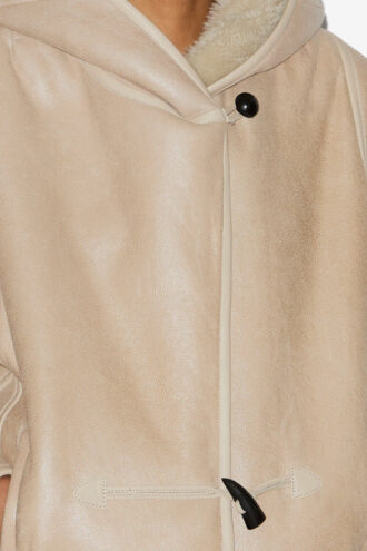 Amiel kort shearling-kåpe Amiel kort shearling-kåpe