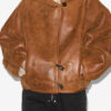 Amiel kort shearling-kåpe Amiel kort shearling-kåpe