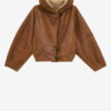 Amiel kort shearling-kåpe Amiel kort shearling-kåpe