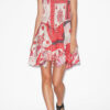 Anka smocked kjole i bomullsvoile med print Anka smocked kjole i bomullsvoile med print