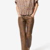 Azalea blomstret silke-jacquard-bluse Azalea blomstret silke-jacquard-bluse