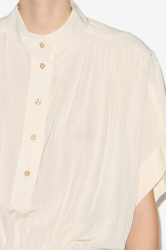 Azalea topp med samlet offisershals Azalea topp med samlet offisershals