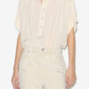 Azalea topp med samlet offisershals Azalea topp med samlet offisershals