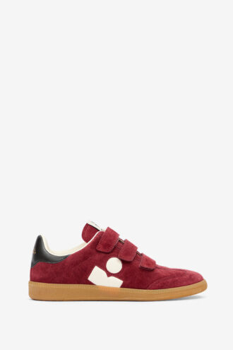 Beth lave sneakers i ruskind og kalveskinn
