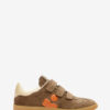 Beth lave sneakers i ruskind og kalveskinn