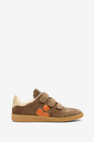 Beth lave sneakers i ruskind og kalveskinn