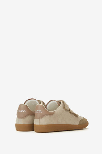 Beth lavtoppede skinnsneakers