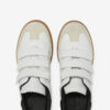 Beth lavtoppede skinnsneakers