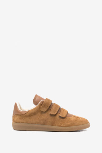 Beth lavtoppede sneakers i ruskind og skinn