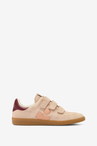 Beth lavtoppede sneakers i ruskind og skinn