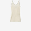 Bomulls- og silketrikotert tank-top India Bomulls- og silketrikotert tank-top India
