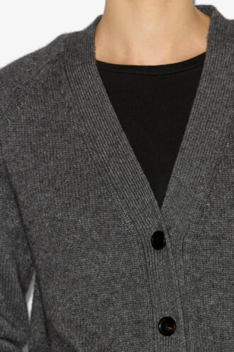 Brat cardigan i ull og kashmir