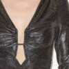 Buffy drapert metallisk topp Buffy drapert metallisk topp