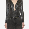 Buffy drapert metallisk topp Buffy drapert metallisk topp