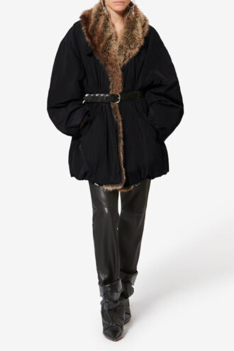 Cardine Parka med fuskepelsfôr