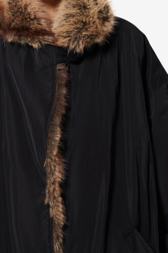 Cardine Parka med fuskepelsfôr