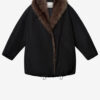 Cardine Parka med fuskepelsfôr