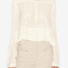 Carolia Plissert kreppbluse Carolia Plissert kreppbluse