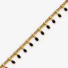 Casablanca armbånd i messing med gullfinish Casablanca armbånd i messing med gullfinish