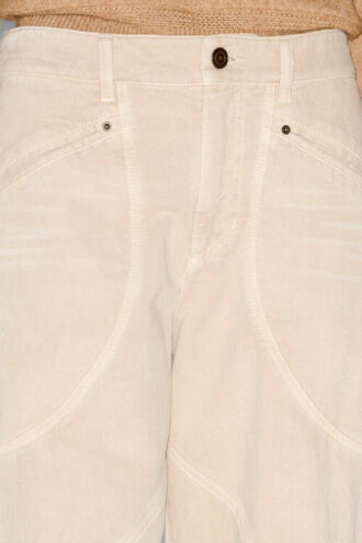 Catarina denimjeans med synlige sømmer Catarina denimjeans med synlige sømmer