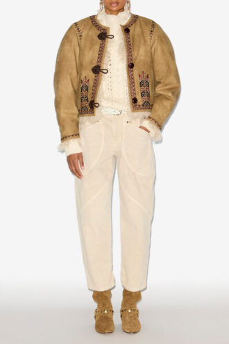 Cely Faux Shearling-jakke