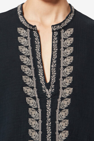 Cizalie brodert bomullsbluse Cizalie brodert bomullsbluse