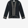 Cizalie brodert bomullsbluse Cizalie brodert bomullsbluse