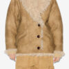 Clea Faux Shearling-kåpe Clea Faux Shearling-kåpe
