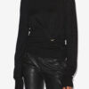 Cosima drapert strikkegenser Cosima drapert strikkegenser