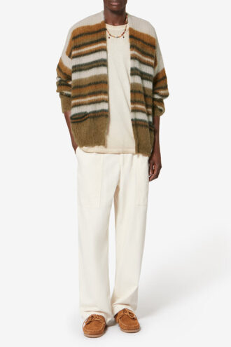 Danah Stripet mohair-cardigan