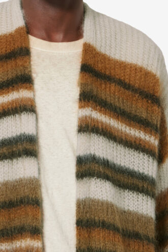 Danah Stripet mohair-cardigan