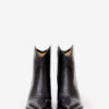Darizo høyhælte cowboyboots i skinn