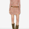 Denise kort drapert jerseykjole Denise kort drapert jerseykjole
