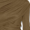 Denise kort drapert jerseykjole Denise kort drapert jerseykjole