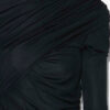 Denise kort drapert jerseykjole Denise kort drapert jerseykjole