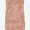 Denise kort drapert jerseykjole Denise kort drapert jerseykjole