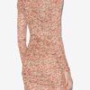 Denise kort drapert jerseykjole Denise kort drapert jerseykjole