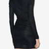 Denise kort drapert jerseykjole Denise kort drapert jerseykjole