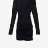 Denise kort drapert jerseykjole Denise kort drapert jerseykjole