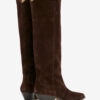Denvee Cowboyboots i semsket kalveskinn