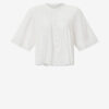 Destiny smocket topp i bomullsvoile Destiny smocket topp i bomullsvoile