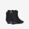 Dewina cowboyboots i semsket kalveskinn Dewina cowboyboots i semsket kalveskinn