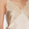 Diandra sateng- og blonderbluse Diandra sateng- og blonderbluse