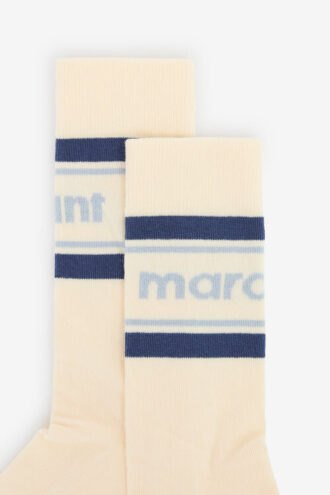 Donna Sporty Striped Mid-Calf Socks Donna Sporty Striped Mid-Calf Socks