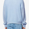 Drany tofarget mohairgenser med logo Drany tofarget mohairgenser med logo