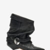 Edrika draperte støvler med juveler